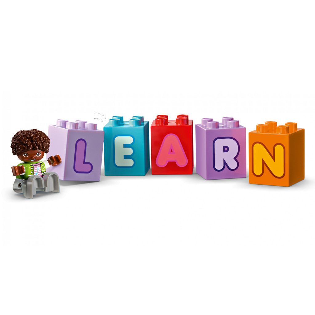 Конструктор LEGO DUPLO Town Вантажівка з абеткою 36 деталей (10421) - зображення 4