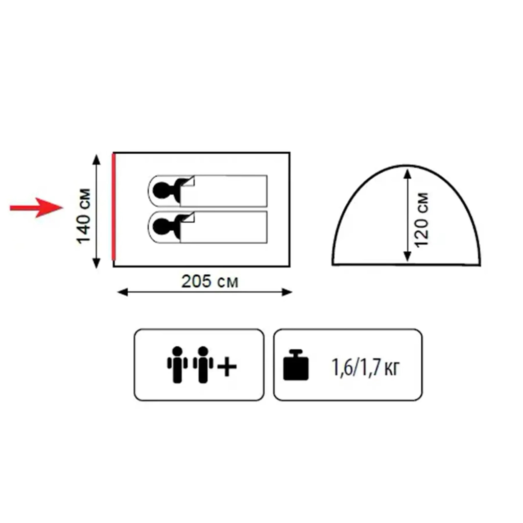 Намет Totem Summer 2 ver.2 (UTTT-019) - зображення 12