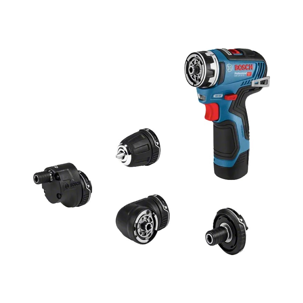 Шуруповерт Bosch Professional GSR 12V-35 FC 18В 2х3.0Агод 20350Нм 01750обхв кейс L-Boxx 2.1к (0.601.9H3.000) - зображення 2