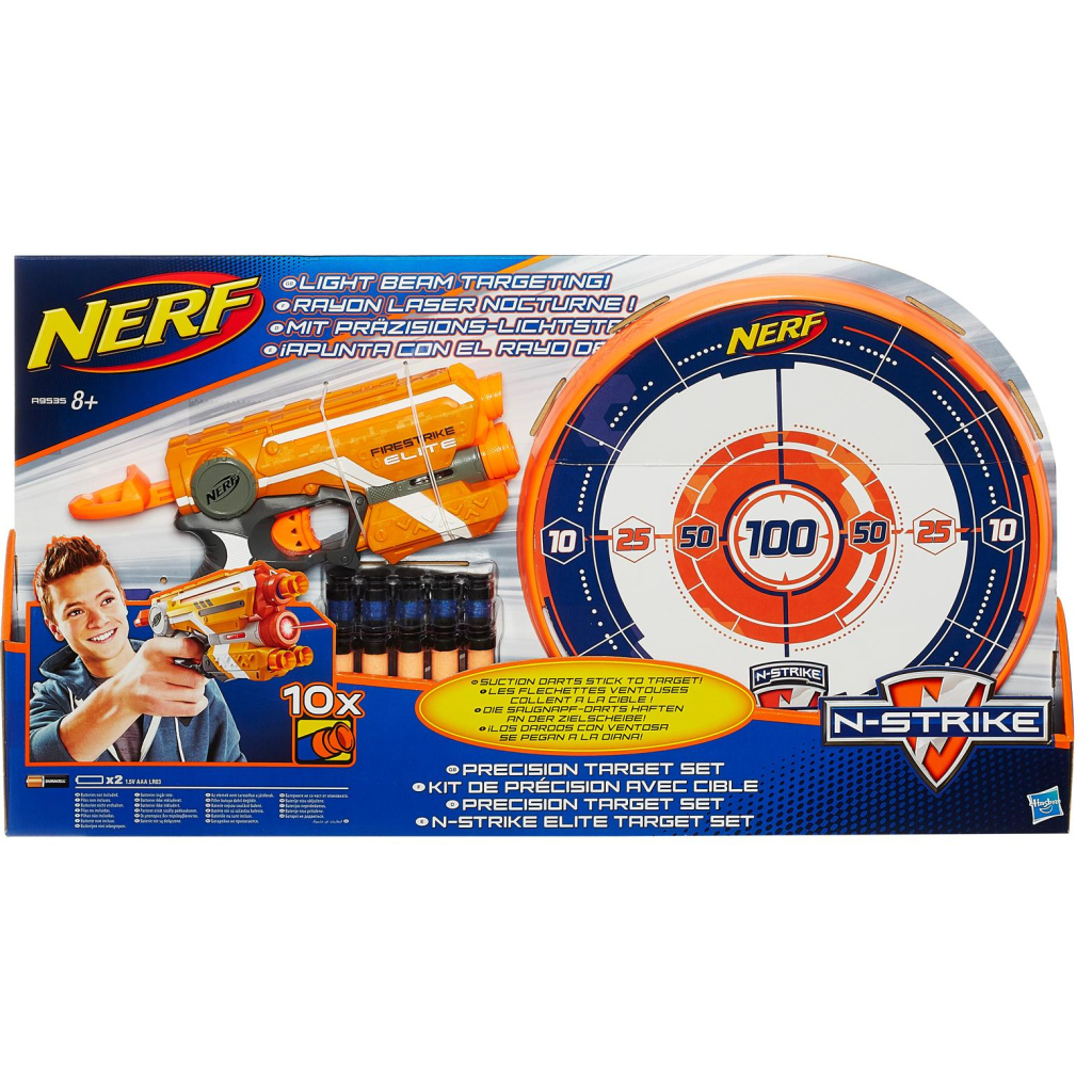 Іграшкова зброя Hasbro Nerf Elite Firestrike і мішень (A9535) - зображення 3