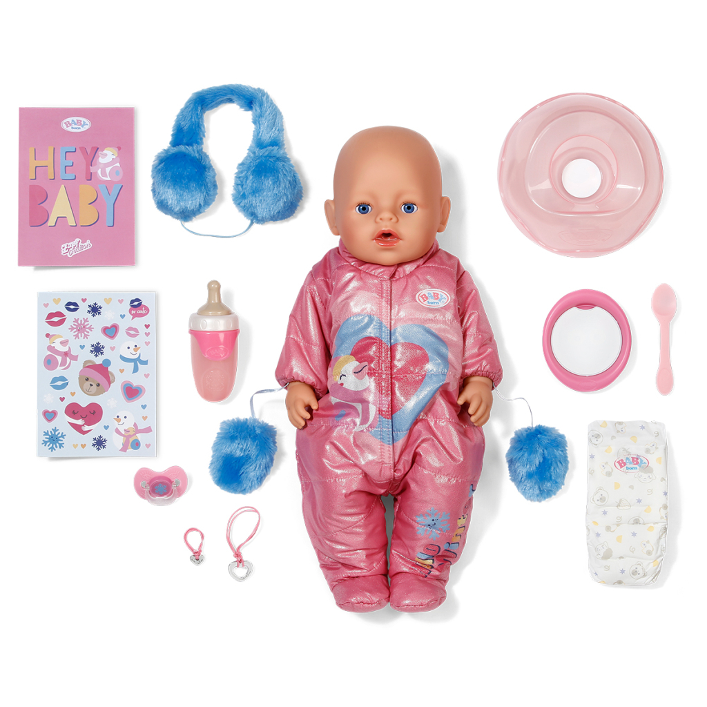 Пупс Zapf Baby Born Зимова красуня Емма з аксесуарами 43 см (838907) - зображення 3