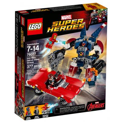 Конструктор LEGO Super Heroes Залізна людина Сталевий Детройт завдає удару (76077) - зображення 1