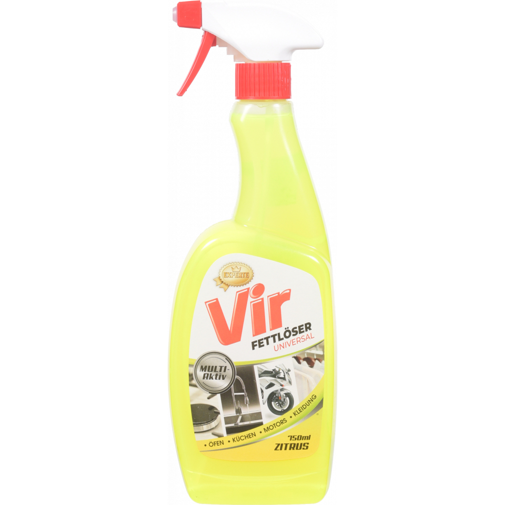 Спрей для чищення кухні Vir Multi-Aktiv Знежирювач універсальний Лимон 750 мл (3801003000274) - зображення 1