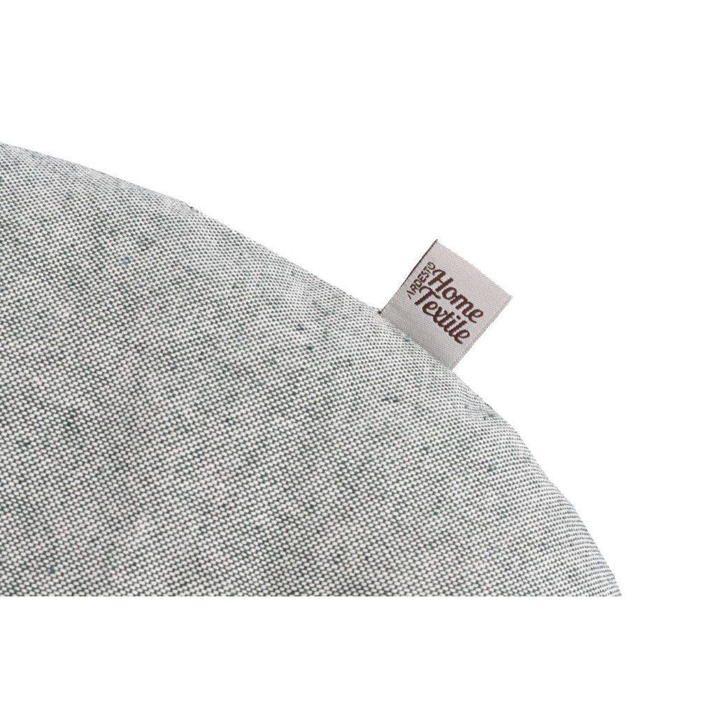 Подушка на стілець Ardesto Oliver зелений, D-40см 100% бавовна (ART03OG) - зображення 7