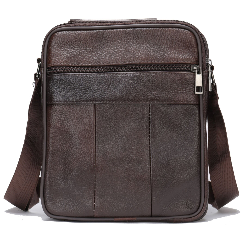 Сумка Vintage З двома кишенями Коричнева (14706) - зображення 2