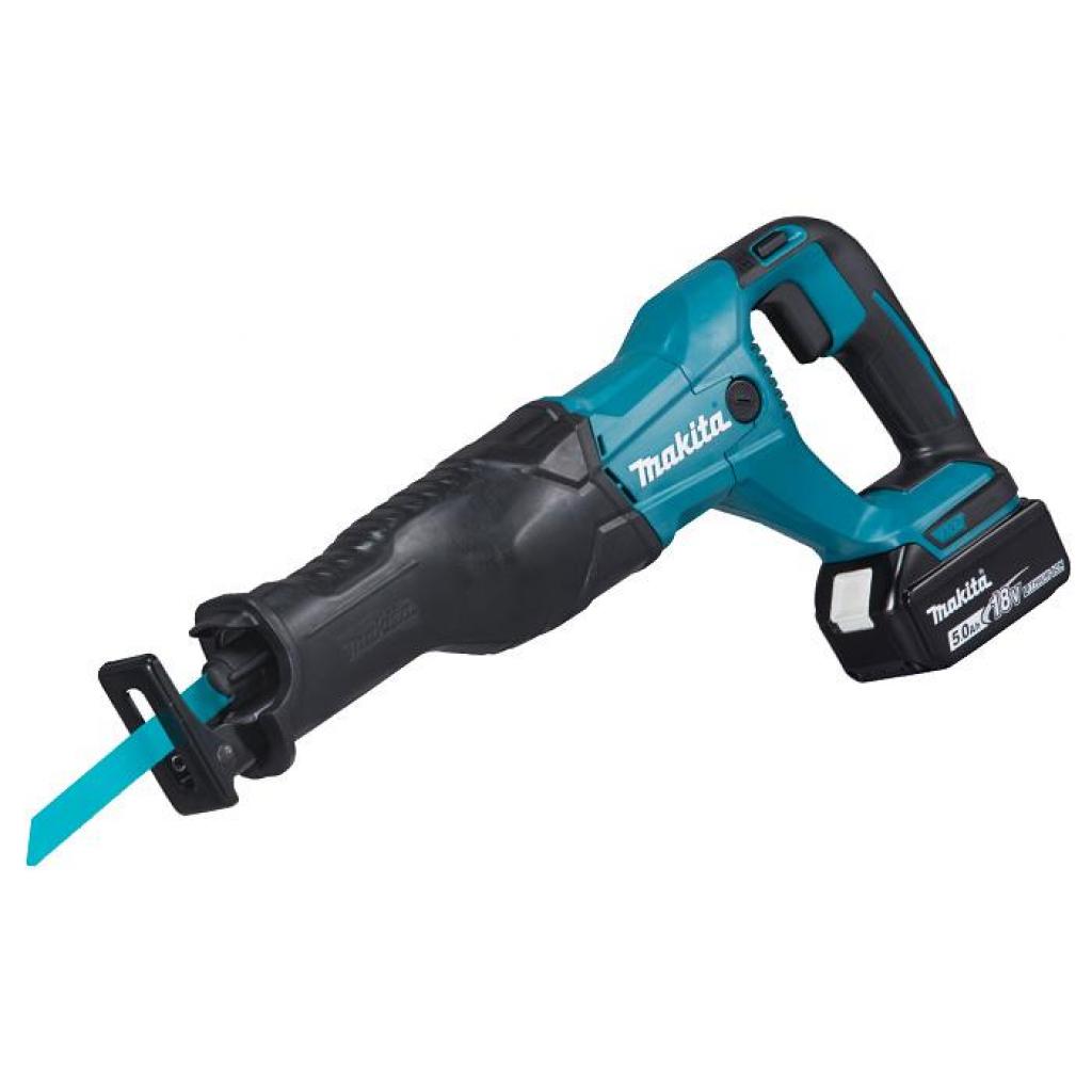 Шабельна пила Makita LXT, 4Аг х 2шт, Makpac, 32мм (DJR186RME) - зображення 1