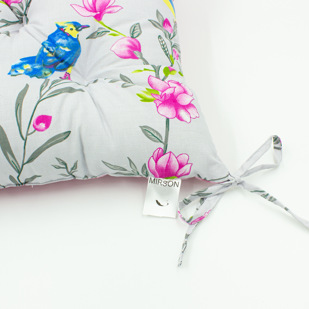 Подушка на стілець MirSon Бязь 17-0553 Nadia 40х40 см (2200006185413) - зображення 3