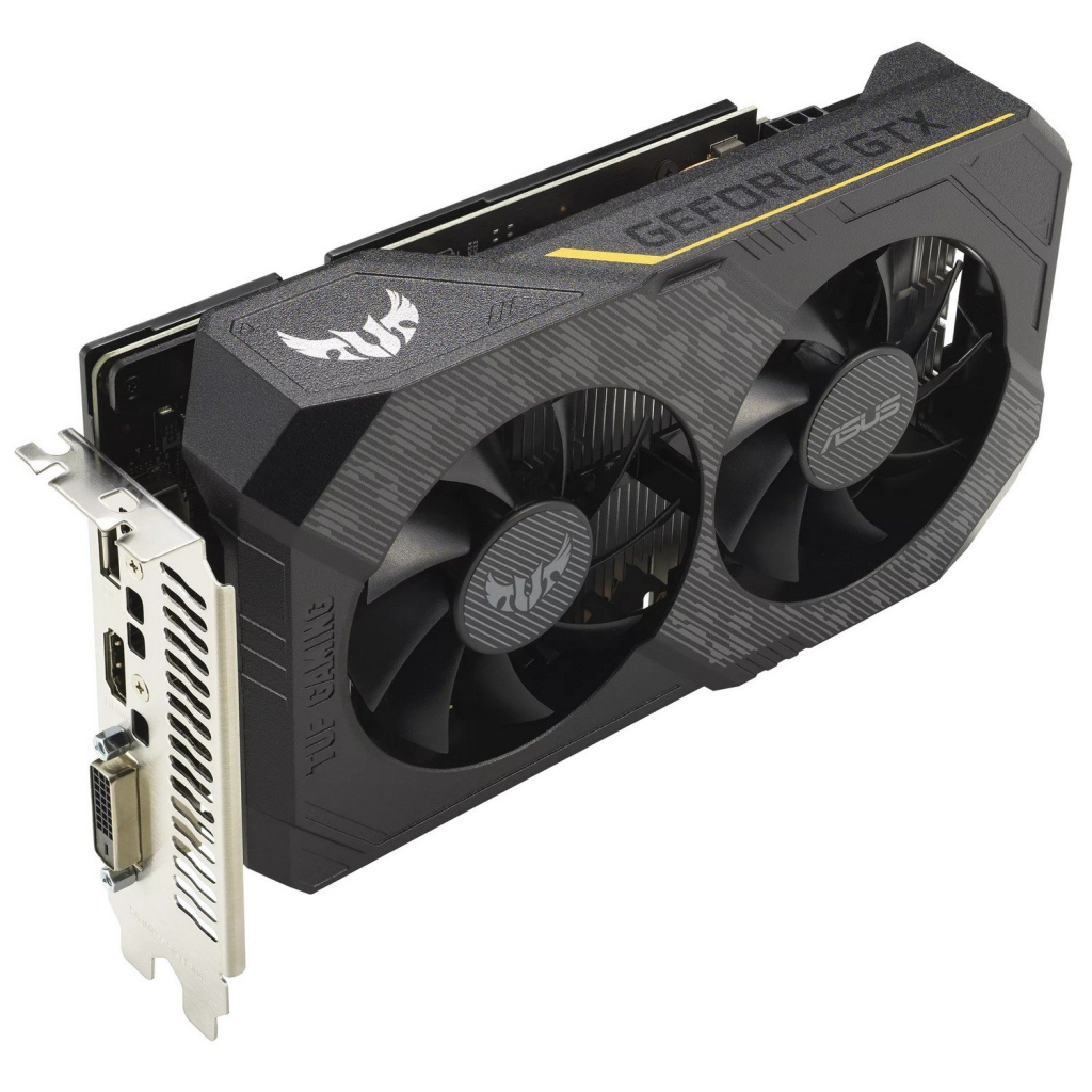 Відеокарта ASUS GeForce GTX1650 4096Mb TUF OC D6 P V2 GAMING (TUF-GTX1650-O4GD6-P-V2-GAMING) - зображення 5