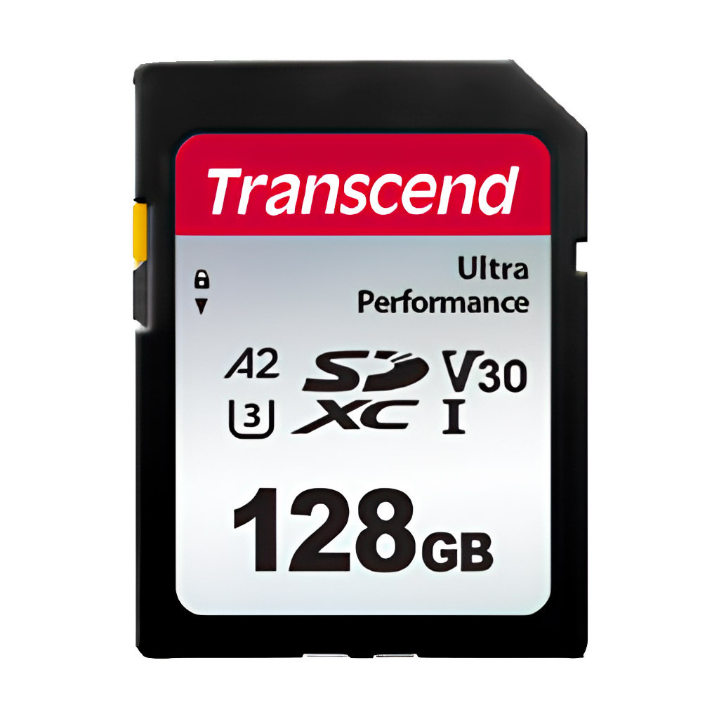 Карта пам'яті Transcend 128GB SD class 10 UHS-I U3 4K (TS128GSDC340S) - изображение 1