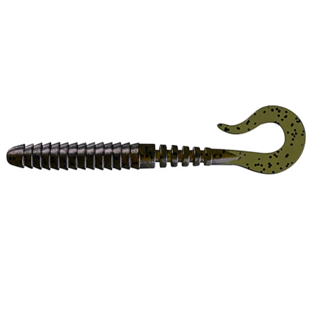 Силікон рибальський FishUP Vipo 4.3" 043 - Watermelon Brown/Black (1862.00.25) - зображення 1