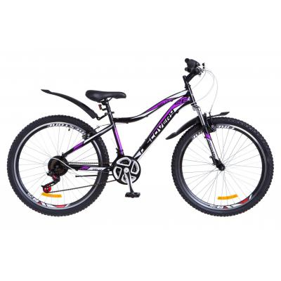 Велосипед Discovery 26" KELLY 2018 AM 14G Vbr рама-15" St чорно-фіолетовий (OPS-DIS-26-146) - зображення 1