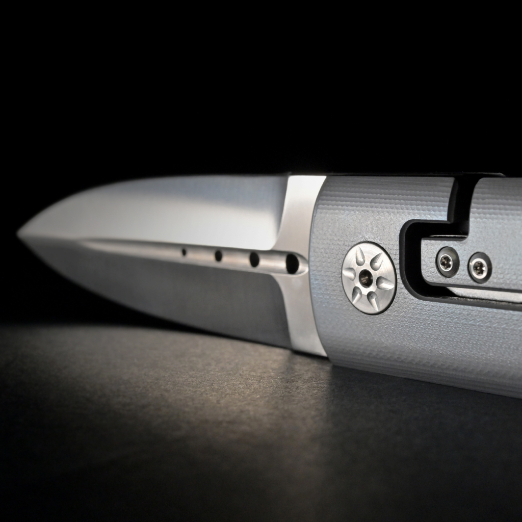 Ніж Maserin Daga, Elmax, fat carbon, золотистий (372/G) - зображення 4