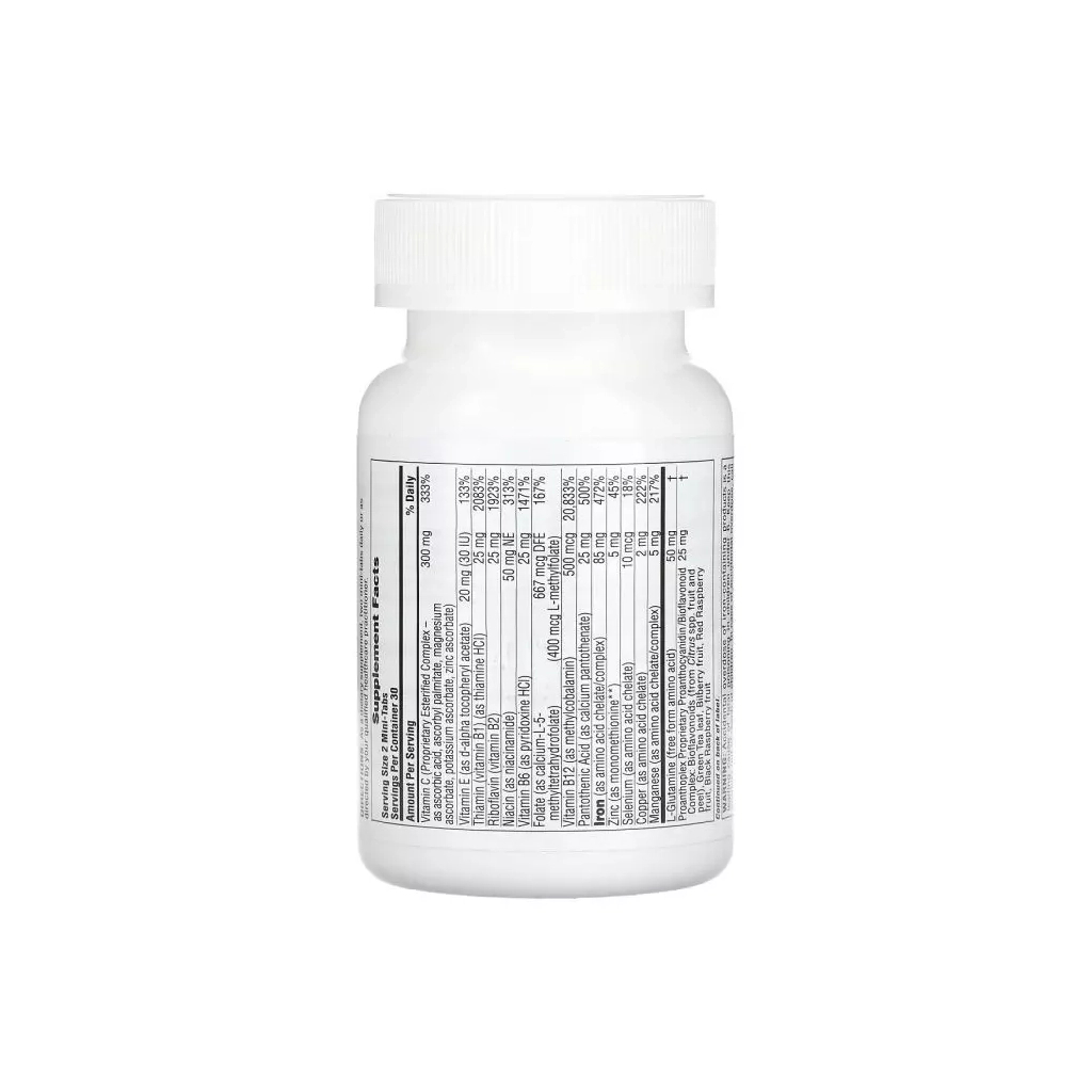 Вітамінно-мінеральний комплекс Natures Plus Залізо з незамінними поживними речовинами для здоров'я (NAP-03764) - зображення 2