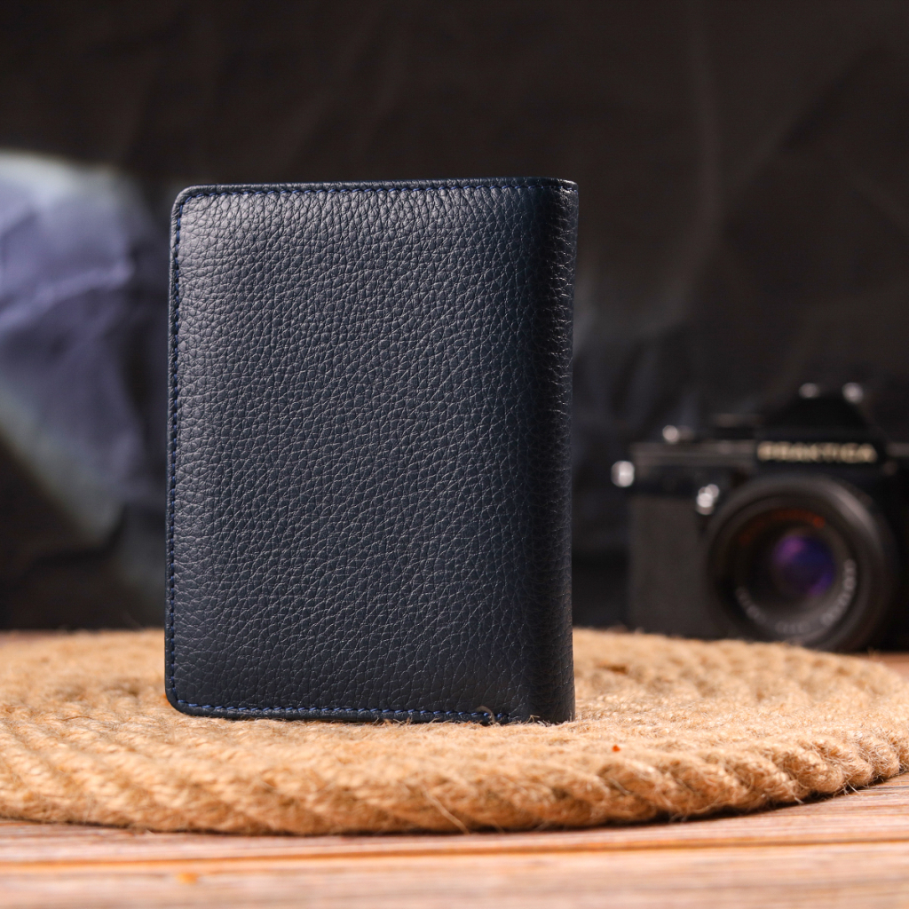 Гаманець Canpellini З натуральної шкіри Синій (21675) - зображення 10