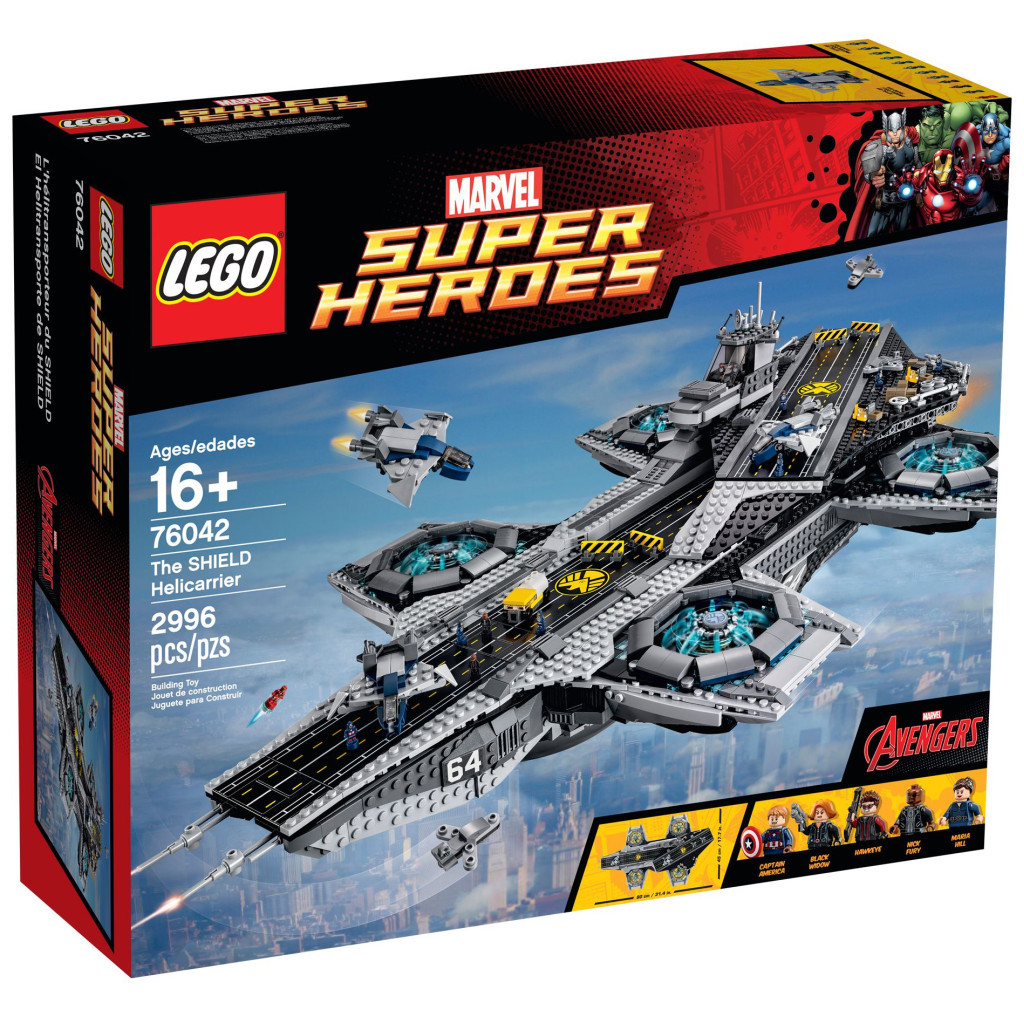 Конструктор LEGO Super Heroes Гелікаррієр (76042) - зображення 1