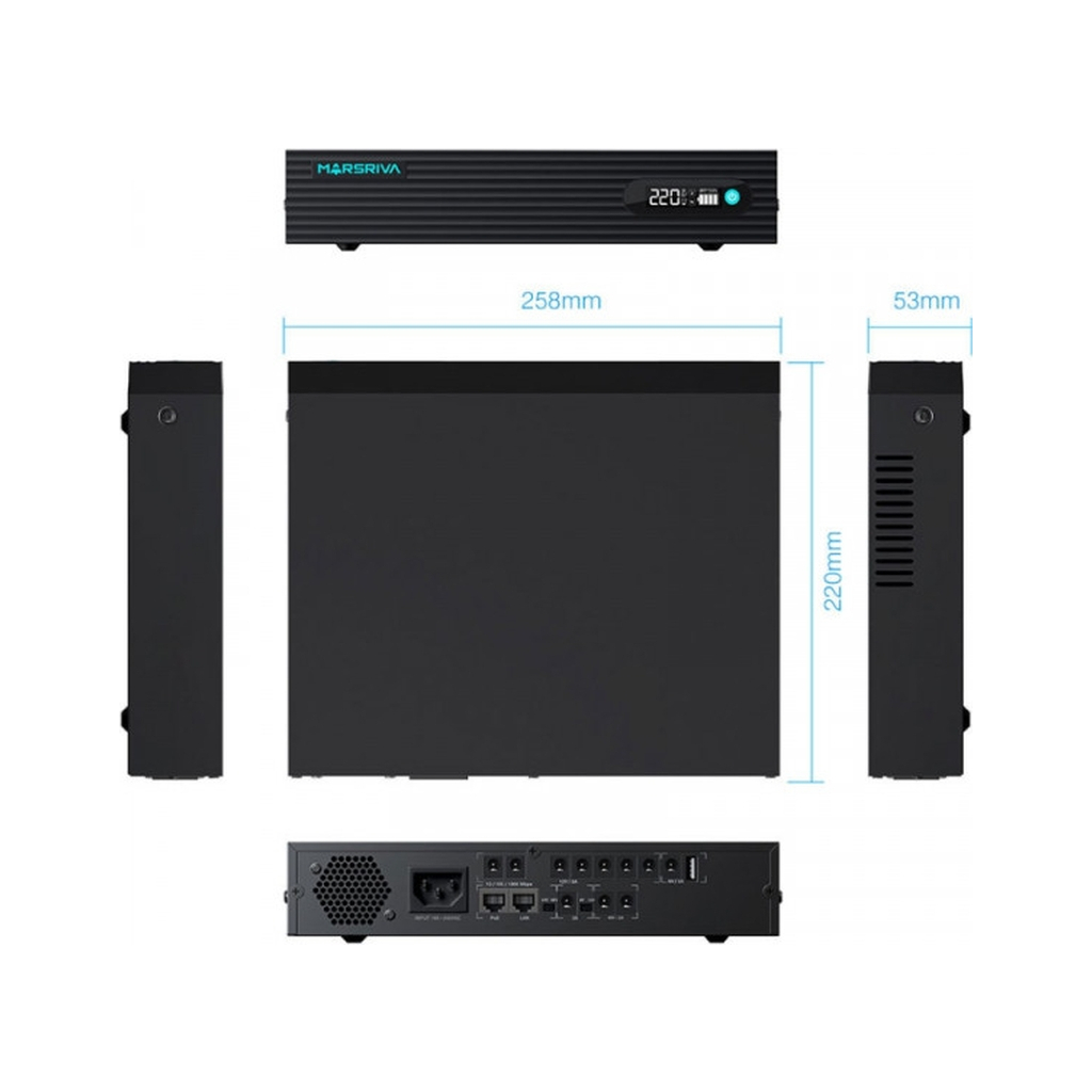 Пристрій безперебійного живлення Marsriva KP9 (KP9_MARSRIVA) - зображення 3