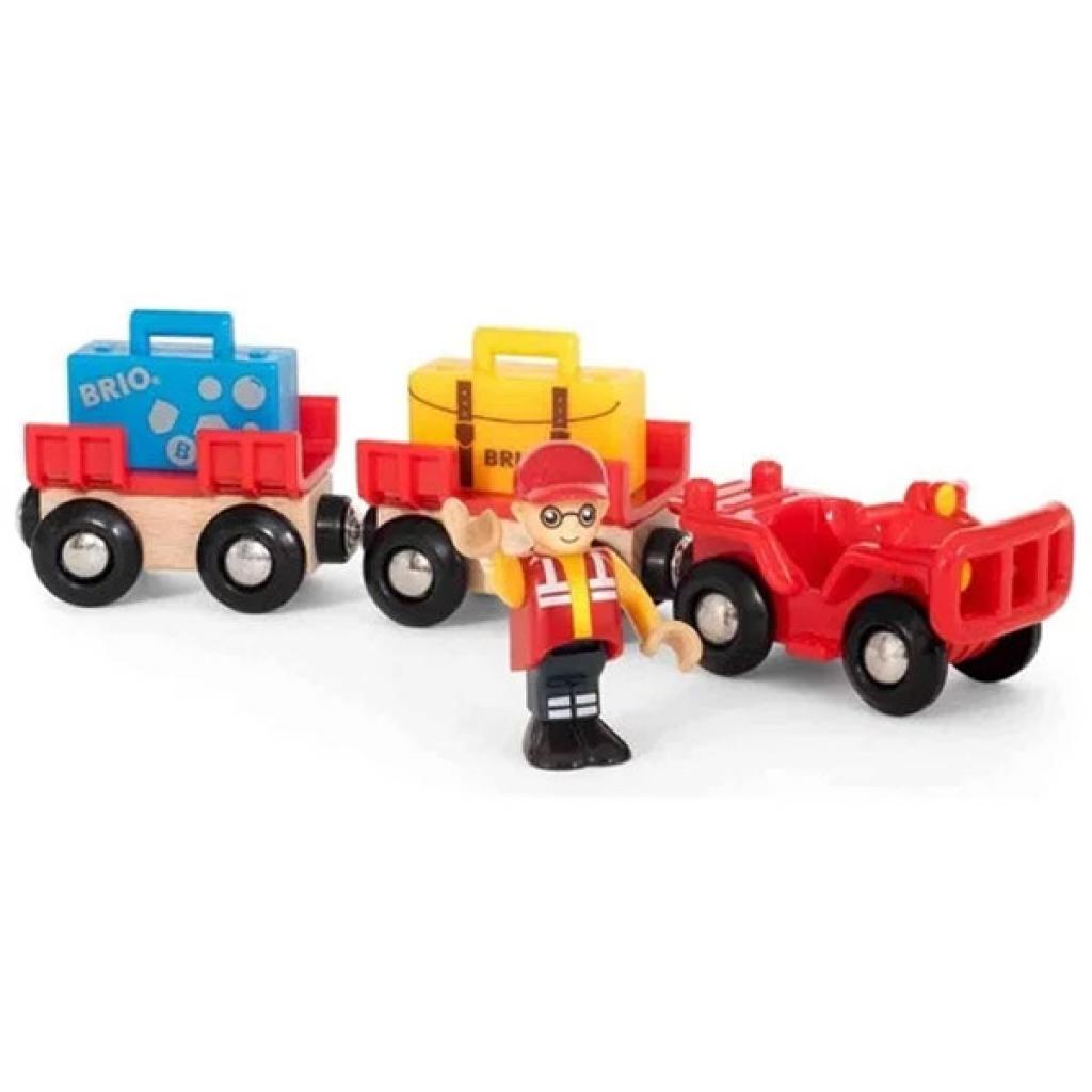 Залізниця Brio World Автокар (33893) - зображення 2