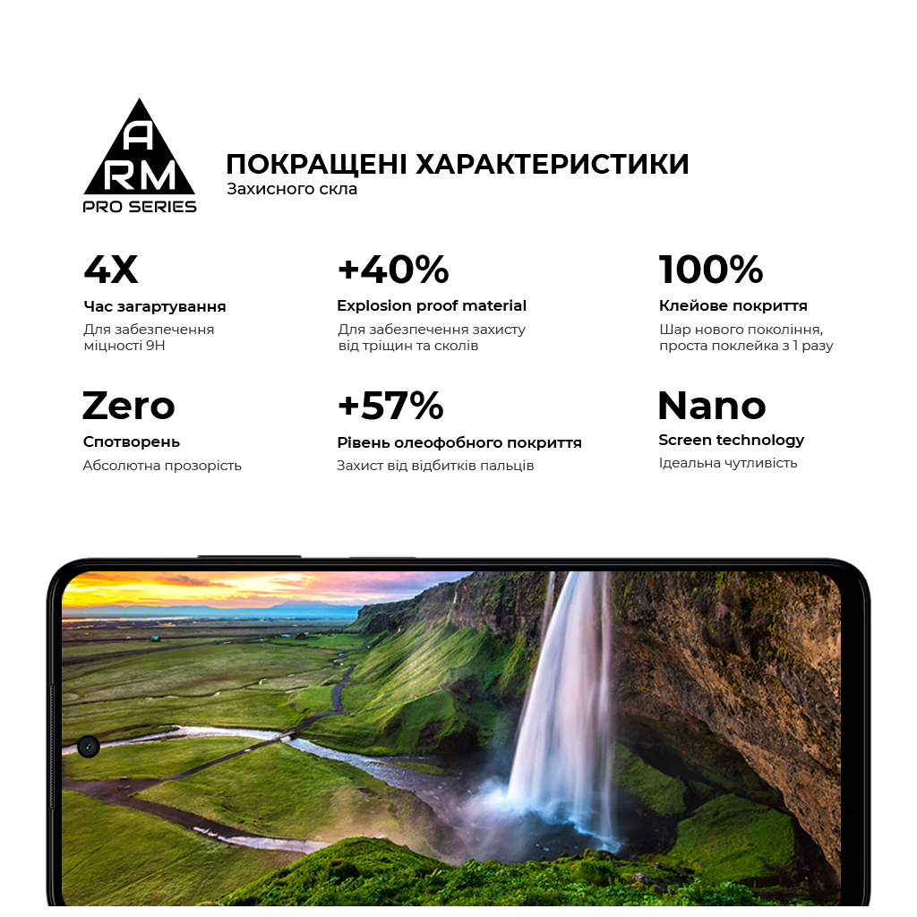 Скло захисне Armorstandart Pro HMD Pulse Pro / Pulse Plus Black (ARM79285) - зображення 5