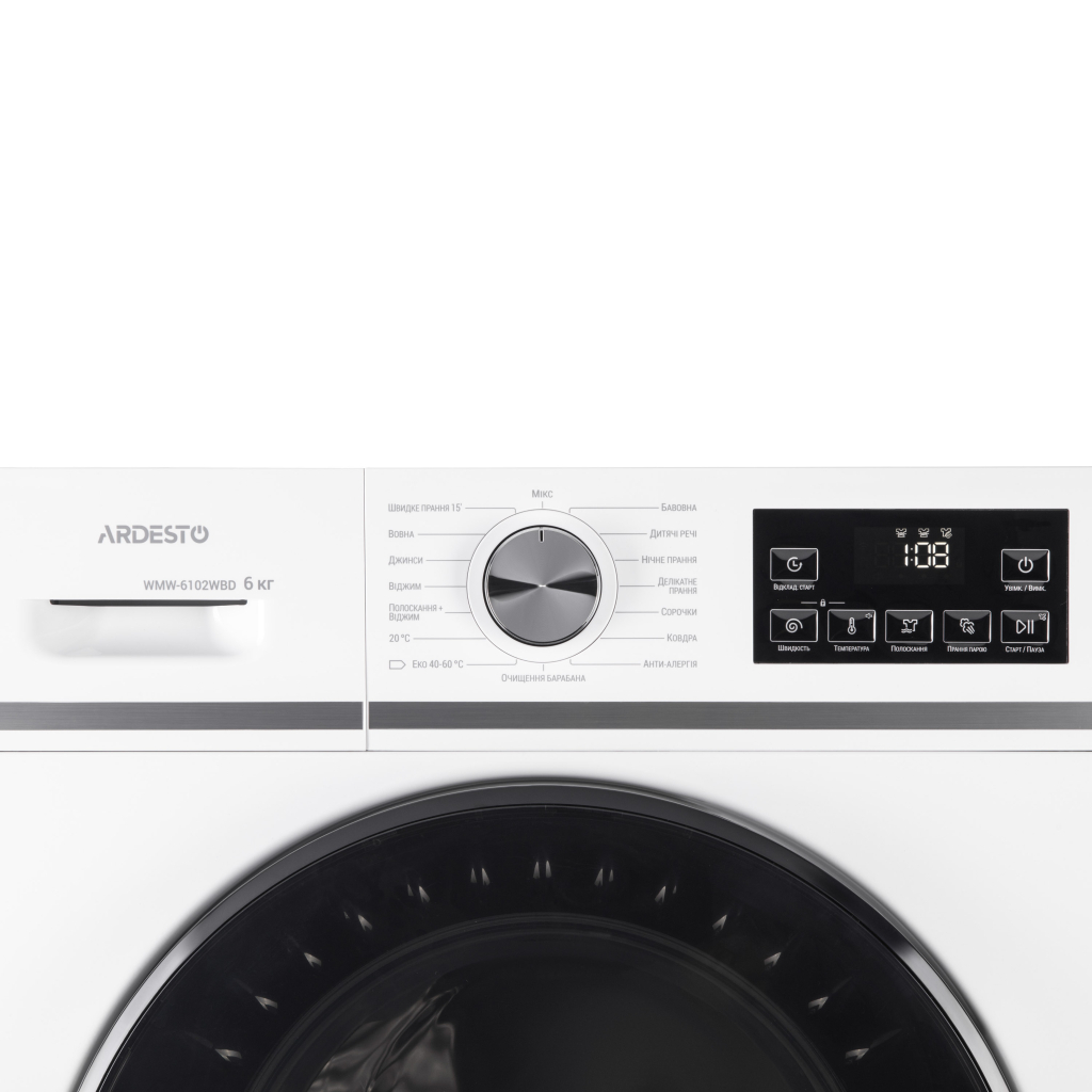 Пральна машина Ardesto WMW-6102WBD - зображення 3