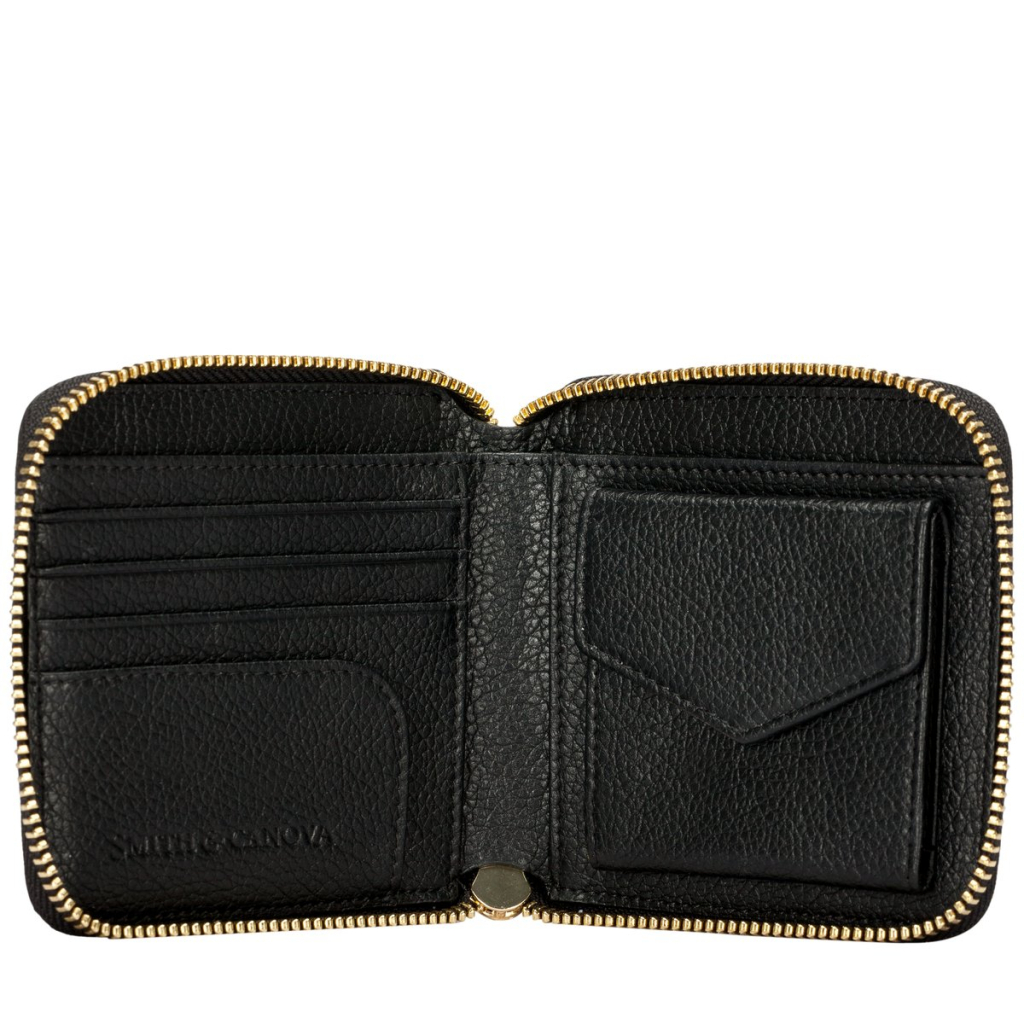 Гаманець Smith & Canova 26803 Althorp Black-Tan (26803 BLK-TAN) - зображення 4