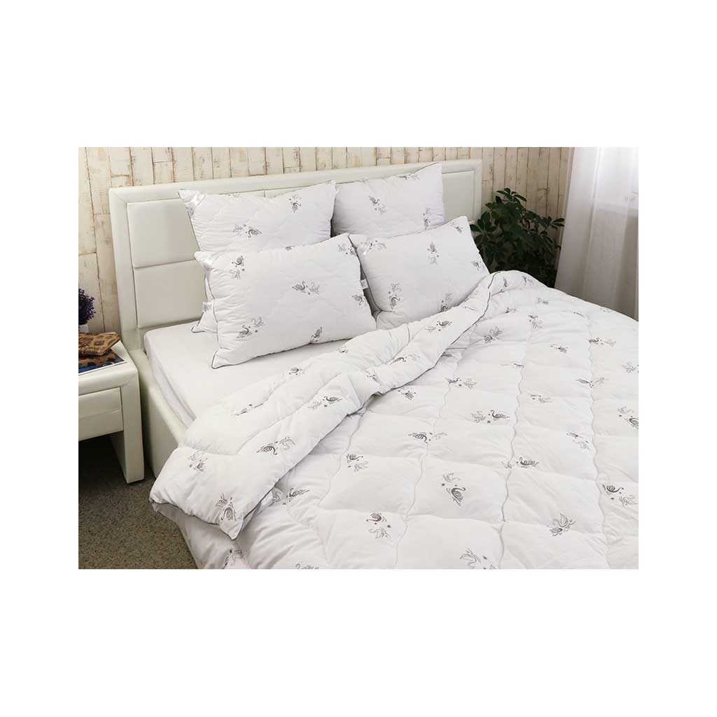 Подушка Руно зі штучного лебединого пуху Swan Luxury 40х60 см (309.52_Swan Luxury) - изображение 4