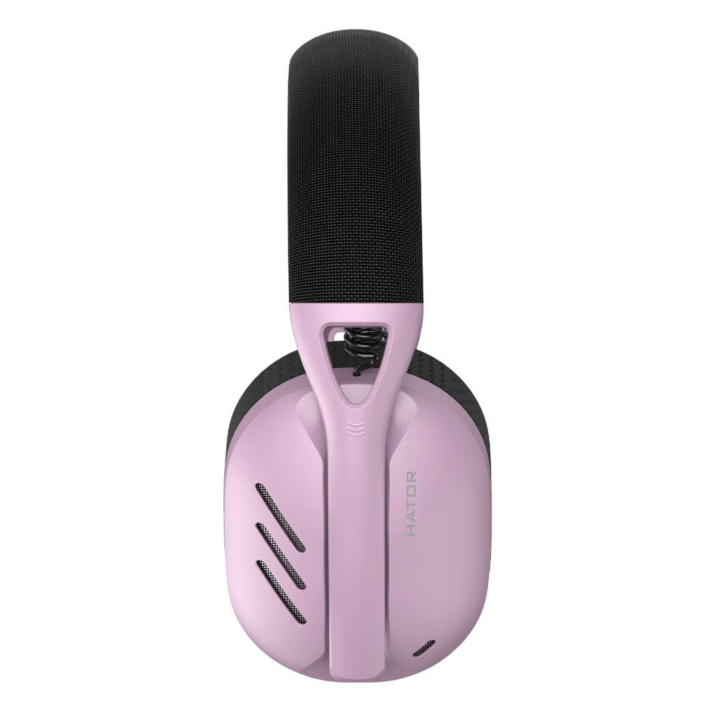 Навушники Hator Hyperpunk 2 Wireless Tri-mode Black/Lilac (HTA-859) - зображення 4