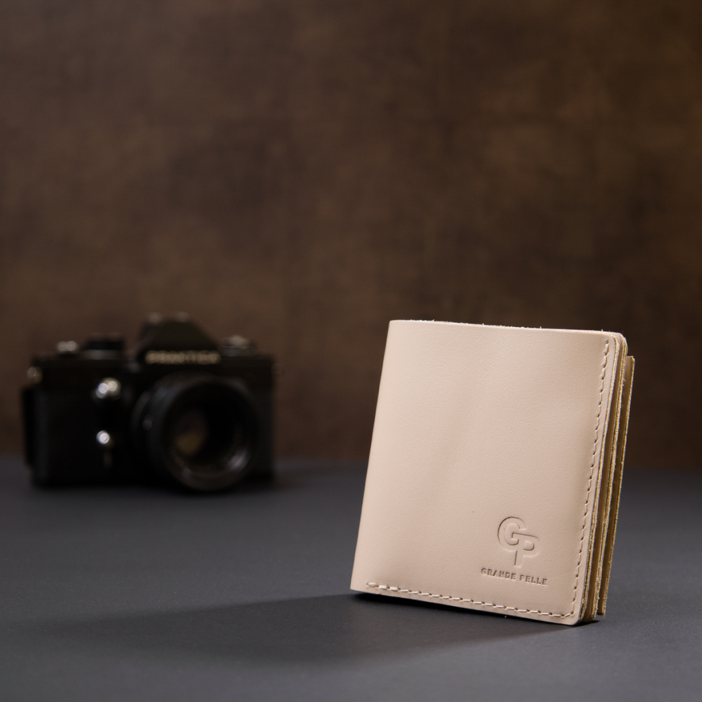 Портмоне Grande Pelle З монетницею Бежеве (11369) - зображення 9