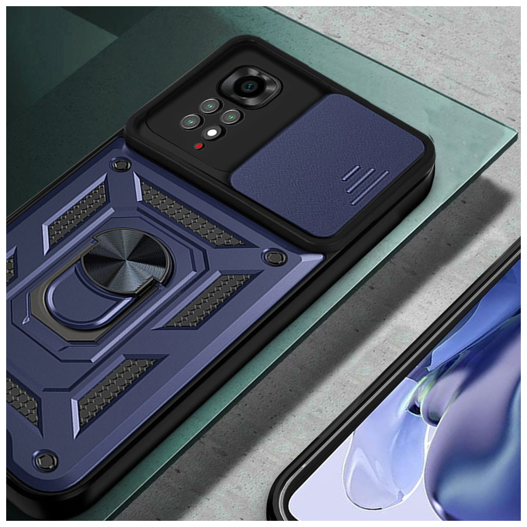 Чохол до мобільного телефона BeCover Military Xiaomi Redmi Note 11 4G/10 2021/10 2022 Blue (708228) - зображення 3