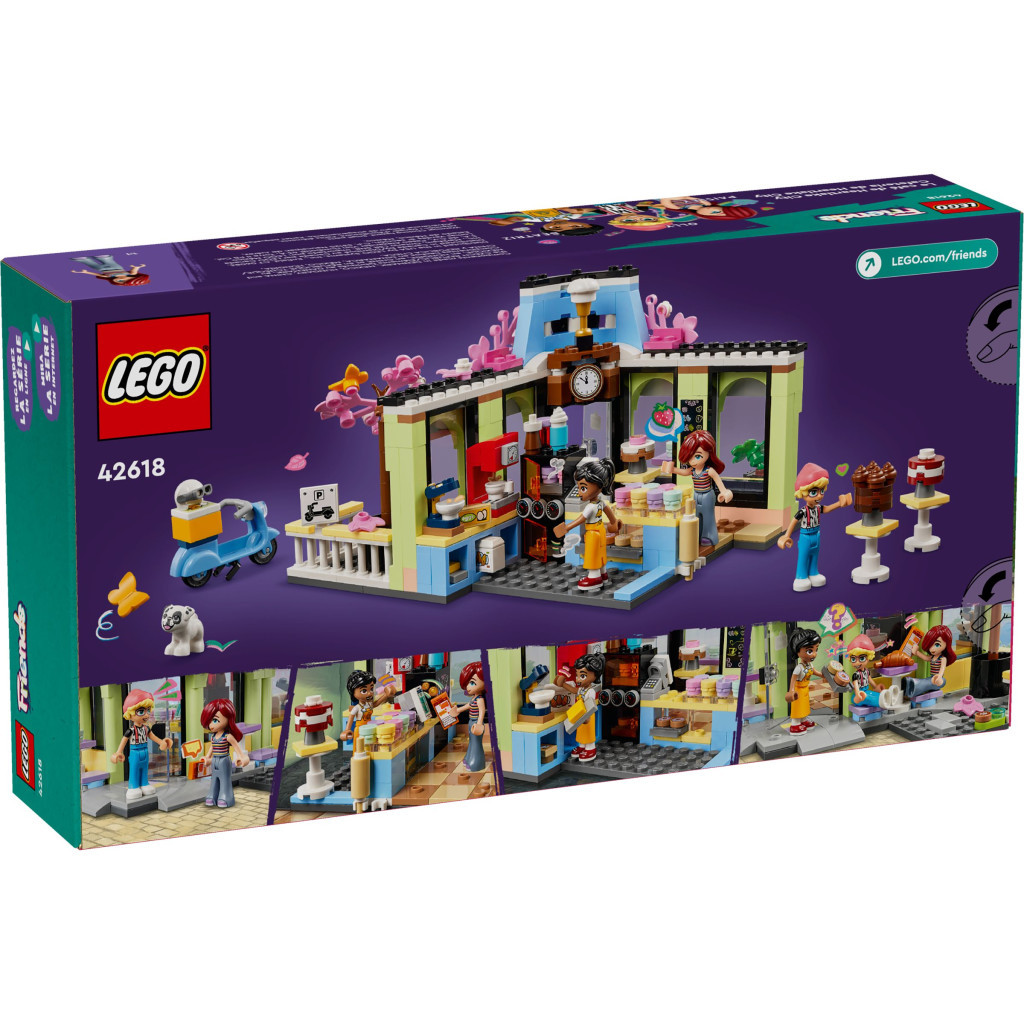 Конструктор LEGO Friends Кав'ярня Хартлейк-Сіті (42618) - зображення 8