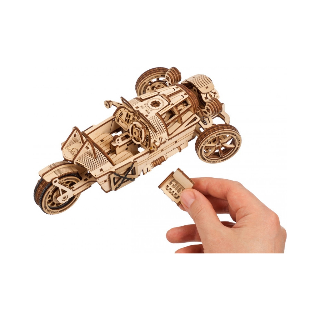 Конструктор Ugears Трицикл UGR-S (6337515) - зображення 8