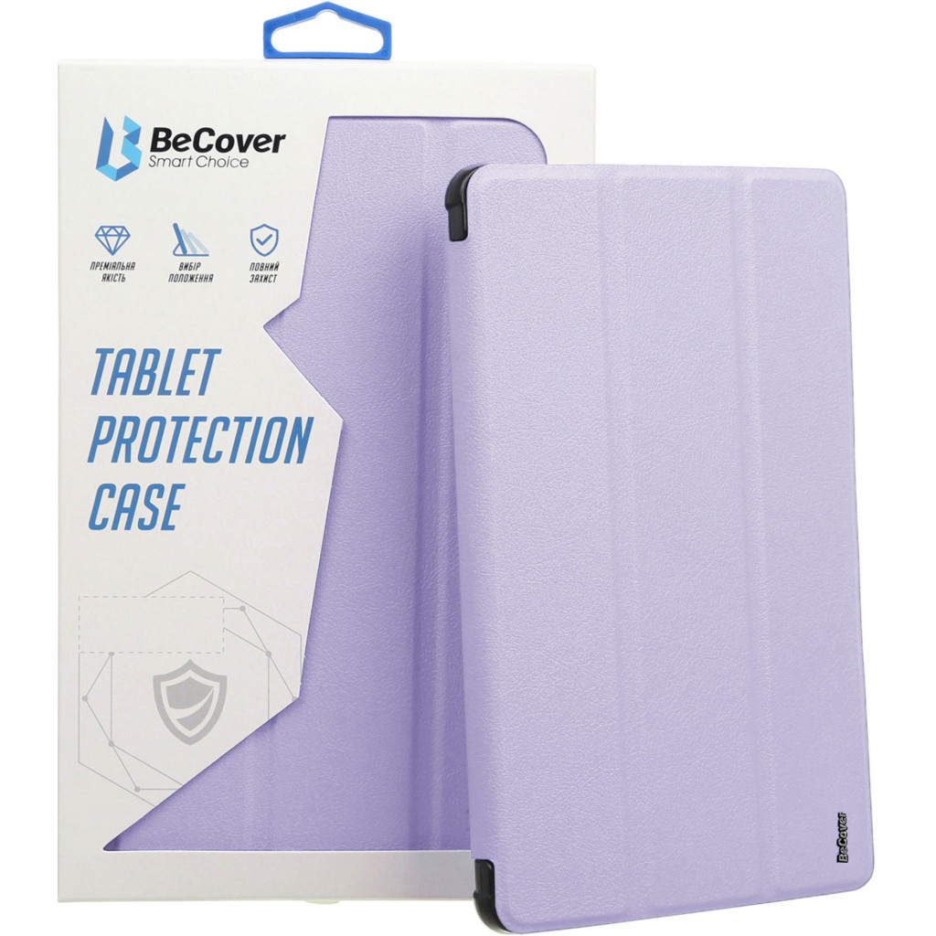 Чохол до планшета BeCover Ultra Slim Origami Transparent Apple iPad Air 11" M2/M3 (2024/2025) Purple (711392) - зображення 6