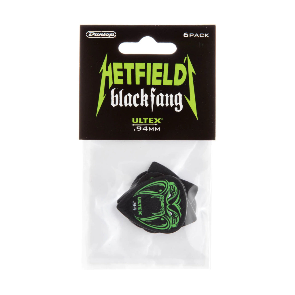 Медіатор Jim Dunlop Hetfield's Black Fang Pick .94mm 6 шт. (PH112P.94) - изображение 2
