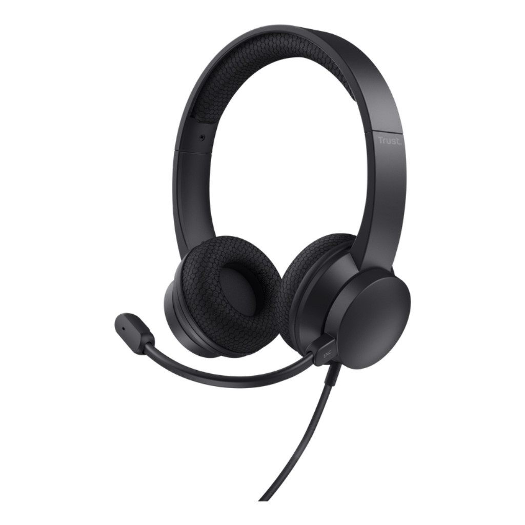 Навушники Trust Ayda USB-ENC Black (25089) - зображення 1