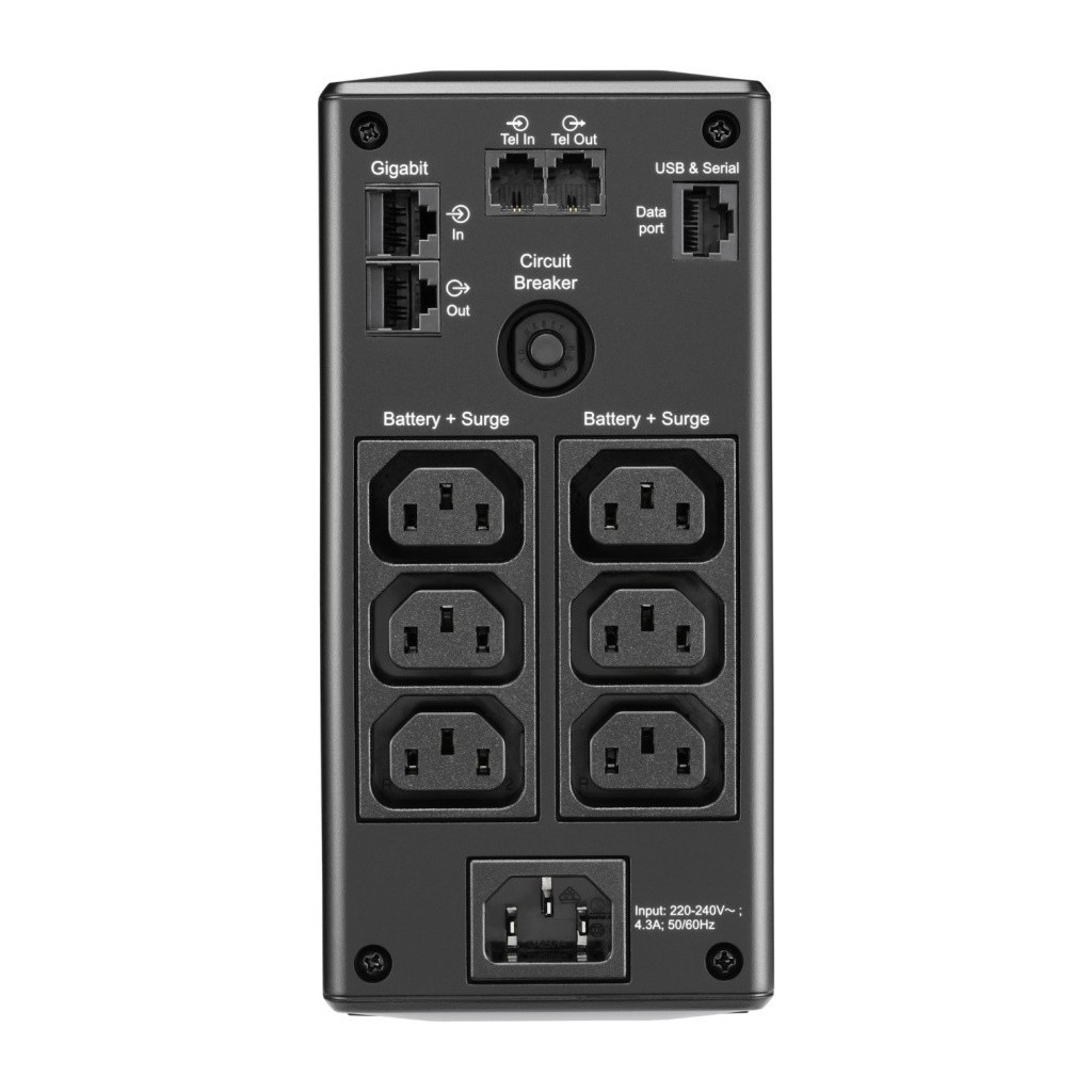 Пристрій безперебійного живлення APC Back-UPS Pro BR 900VA, LCD (BR900MI) - зображення 4