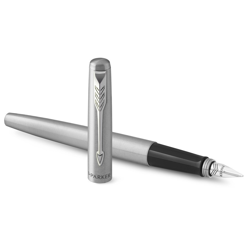 Ручка пір'яна Parker JOTTER 17 SS CT  FP M блістер (16 116) - изображение 3