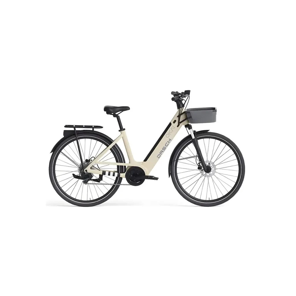 Електровелосипед OKAI EB10 28" 250 W 14,4 Ah Beige (4255577500026) - зображення 1