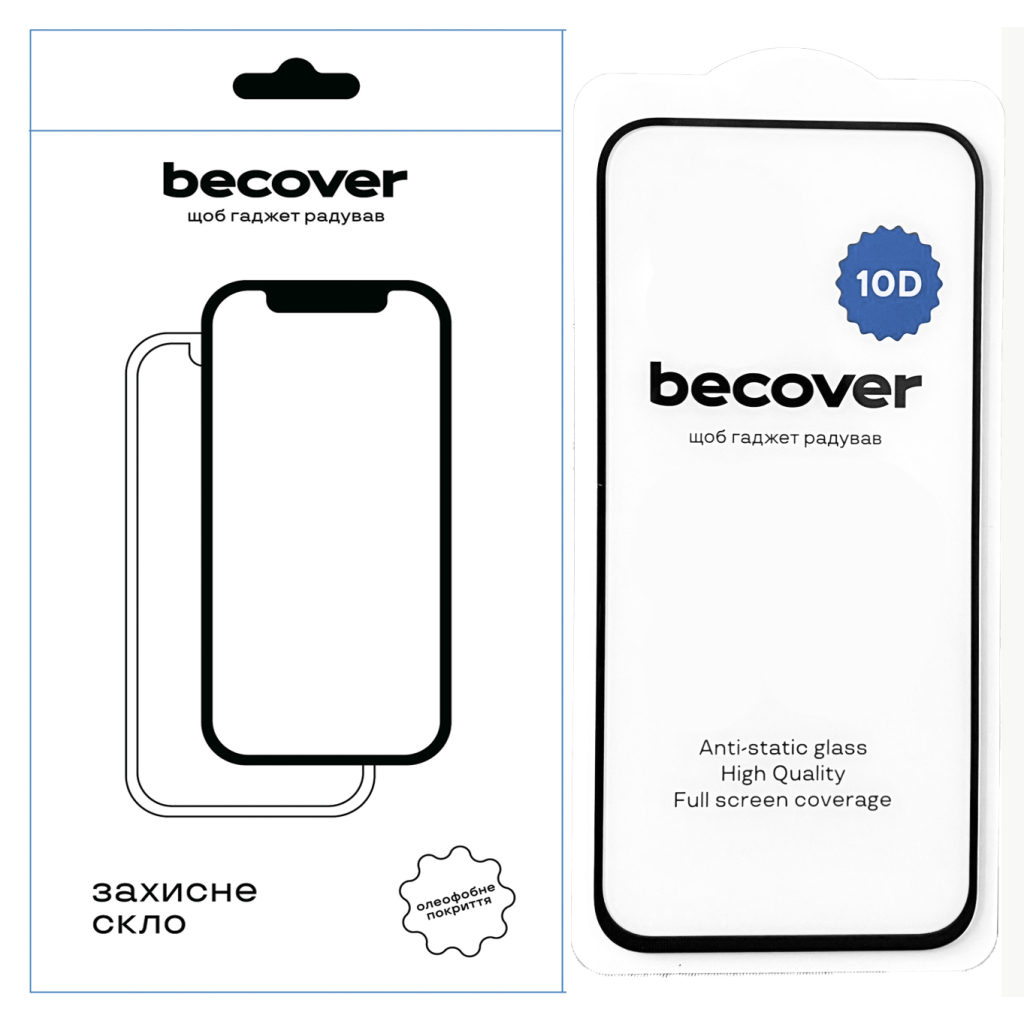 Скло захисне BeCover Google Pixel 8a 10D Black (711491) - зображення 1
