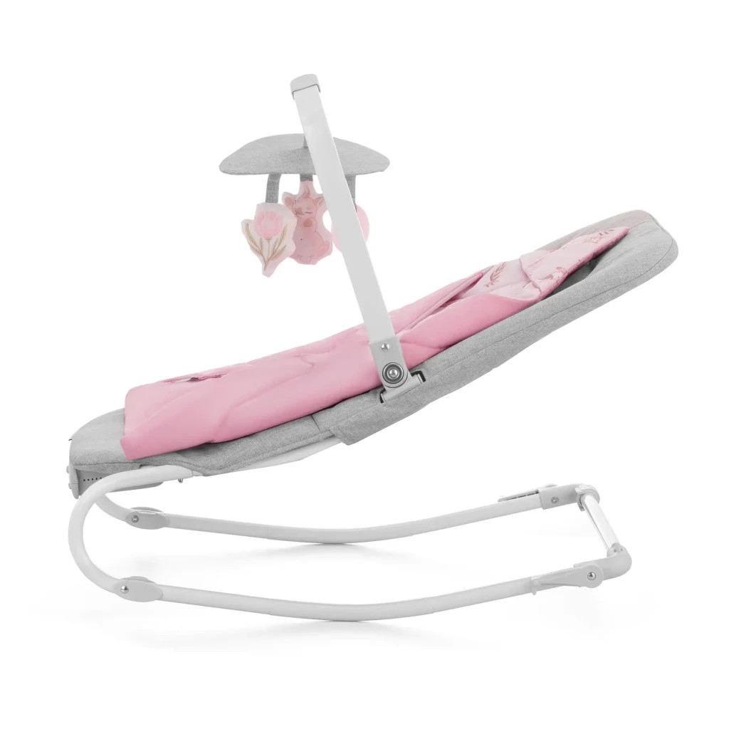 Крісло-гойдалка Kinderkraft шезлонг Felio 2 Peony Rose (5902533921096) - зображення 3
