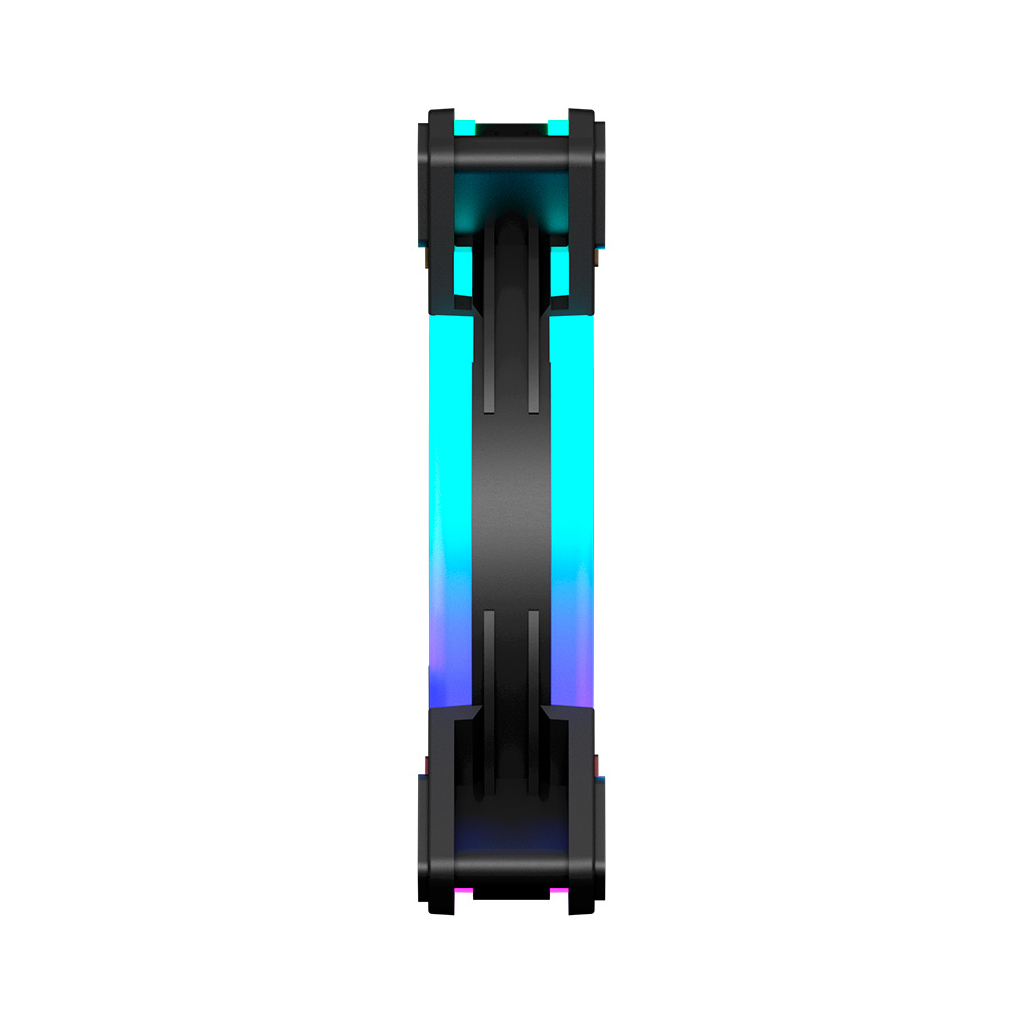 Кулер до корпусу PcCooler F3 T120 ARGB Black - зображення 2