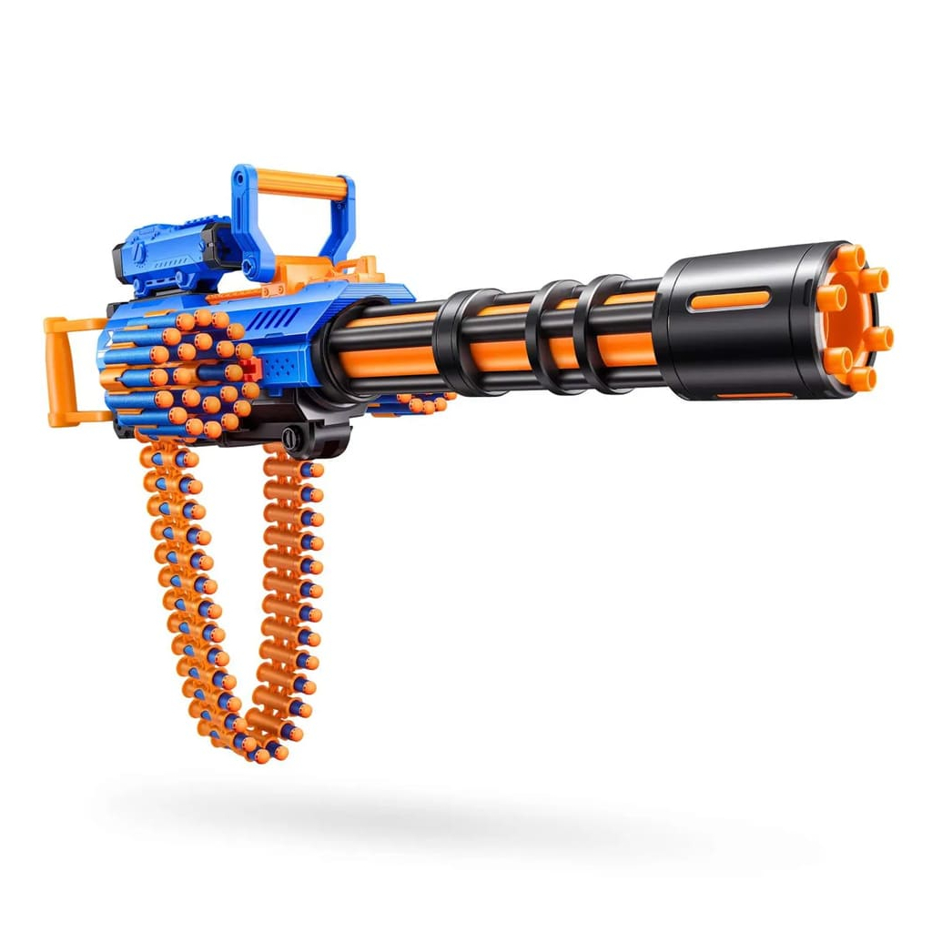 Іграшкова зброя Zuru X-Shot Швидкострільний бластер Insanity-Motorized Rage Fire Gatlin Gun зі штативом (72 патронів) (36605R) - зображення 4