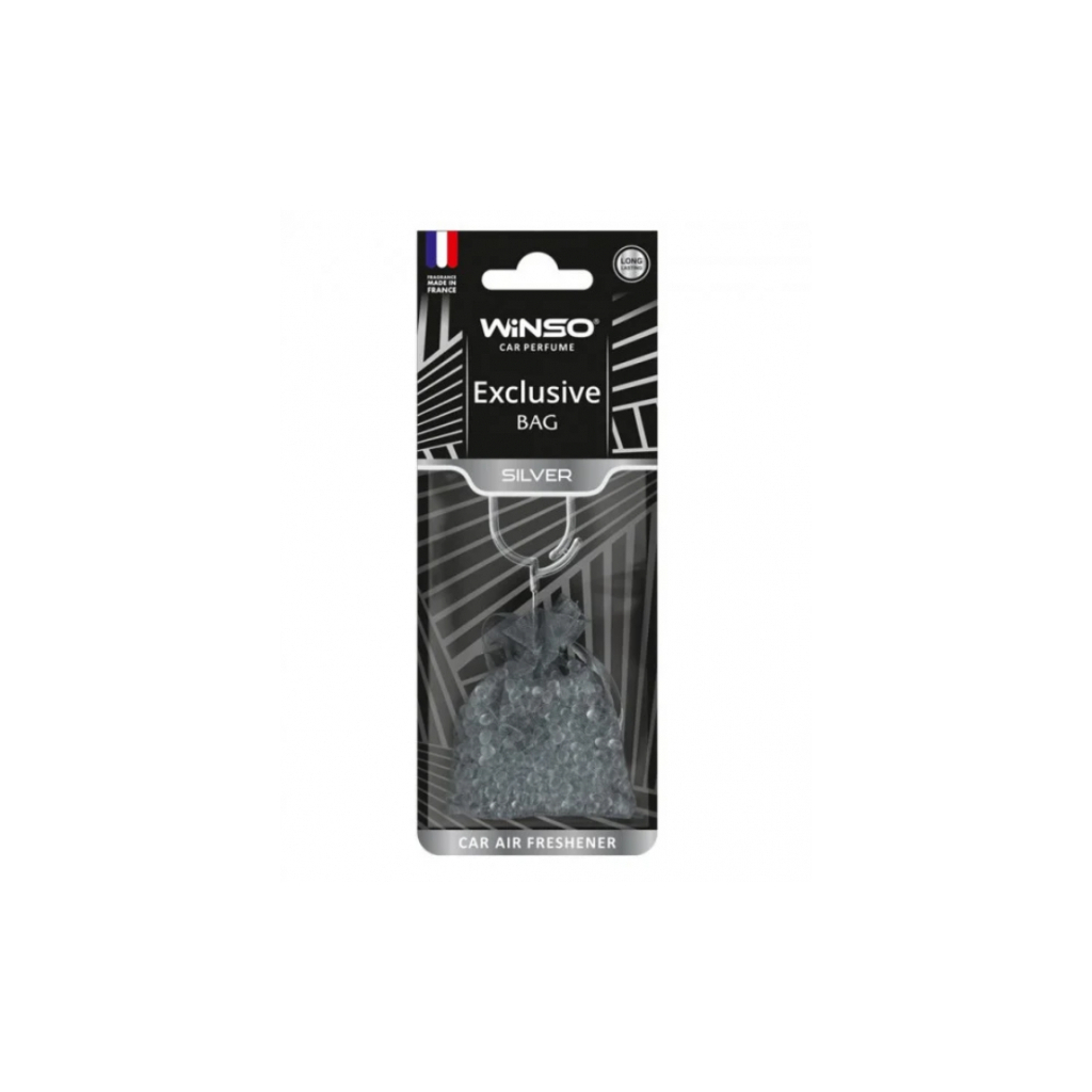 Ароматизатор для автомобіля WINSO Air Bag Exclusive Silver (530610) - зображення 1
