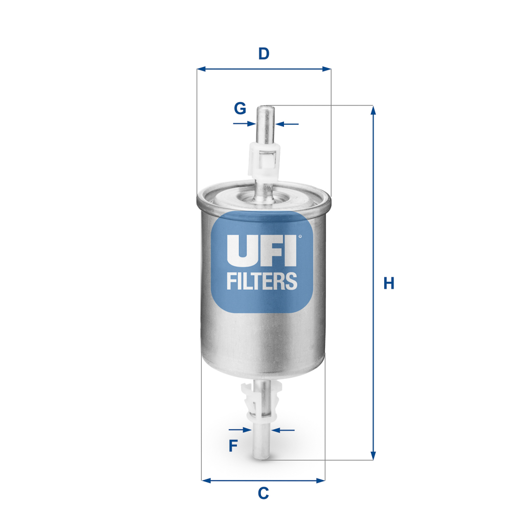 Фільтр паливний UFI 31.515.00 - зображення 1