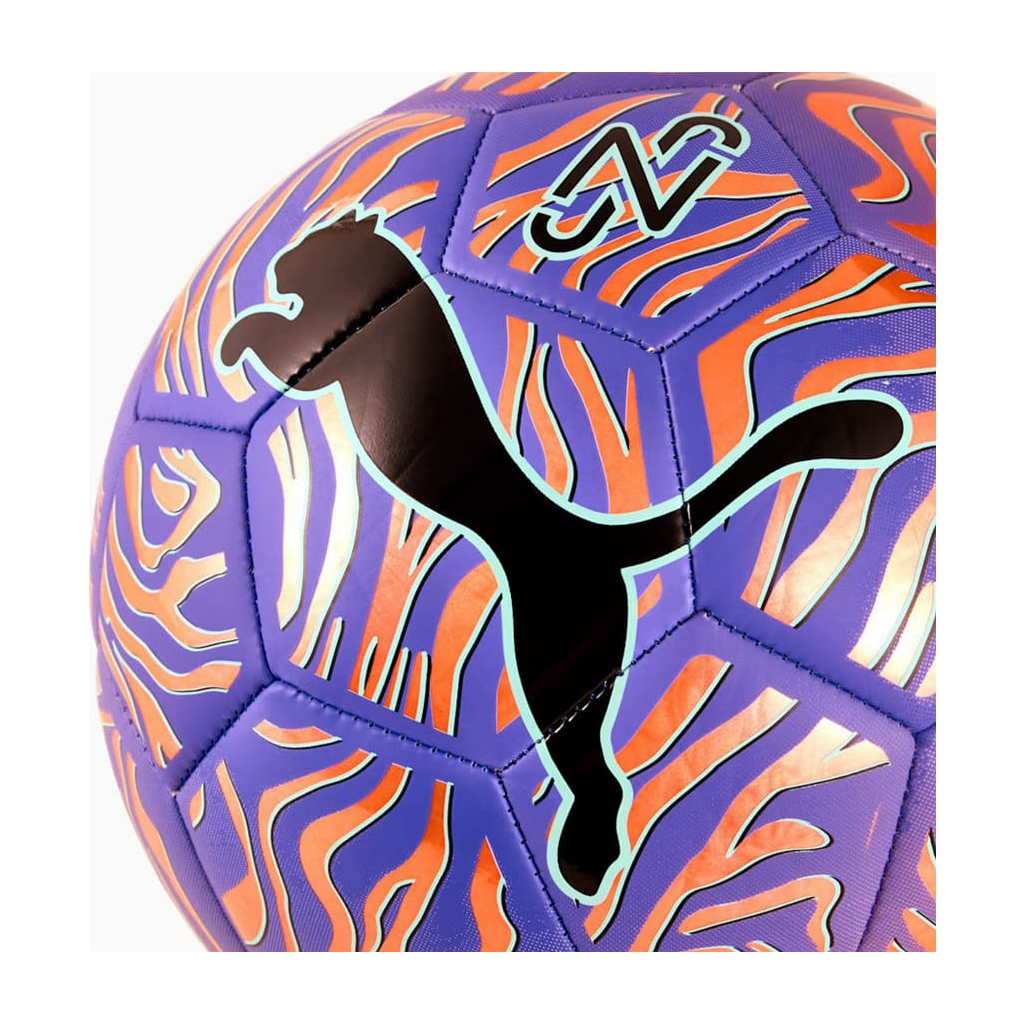 М'яч футбольний Puma Neymar JR Graphic ball 084678-01 фіолетовий, помаранчевий 5 (4067984268587) - зображення 2