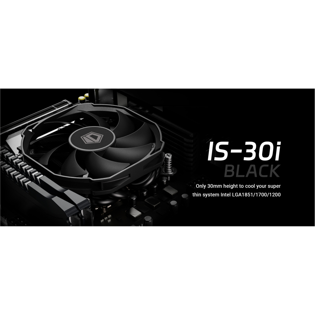 Кулер до процесора ID-Cooling IS-30i Black - изображение 9
