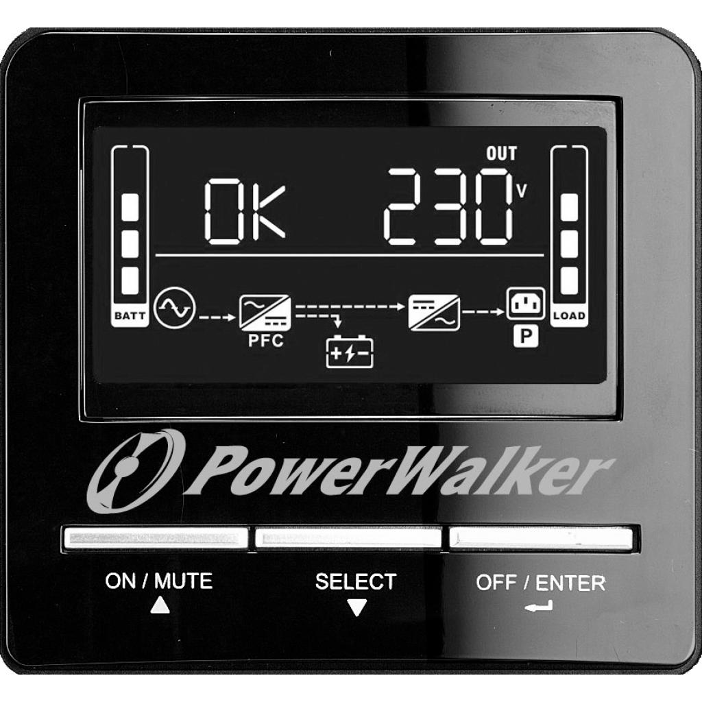 Пристрій безперебійного живлення PowerWalker VI 2000 CW (10121132) - зображення 5
