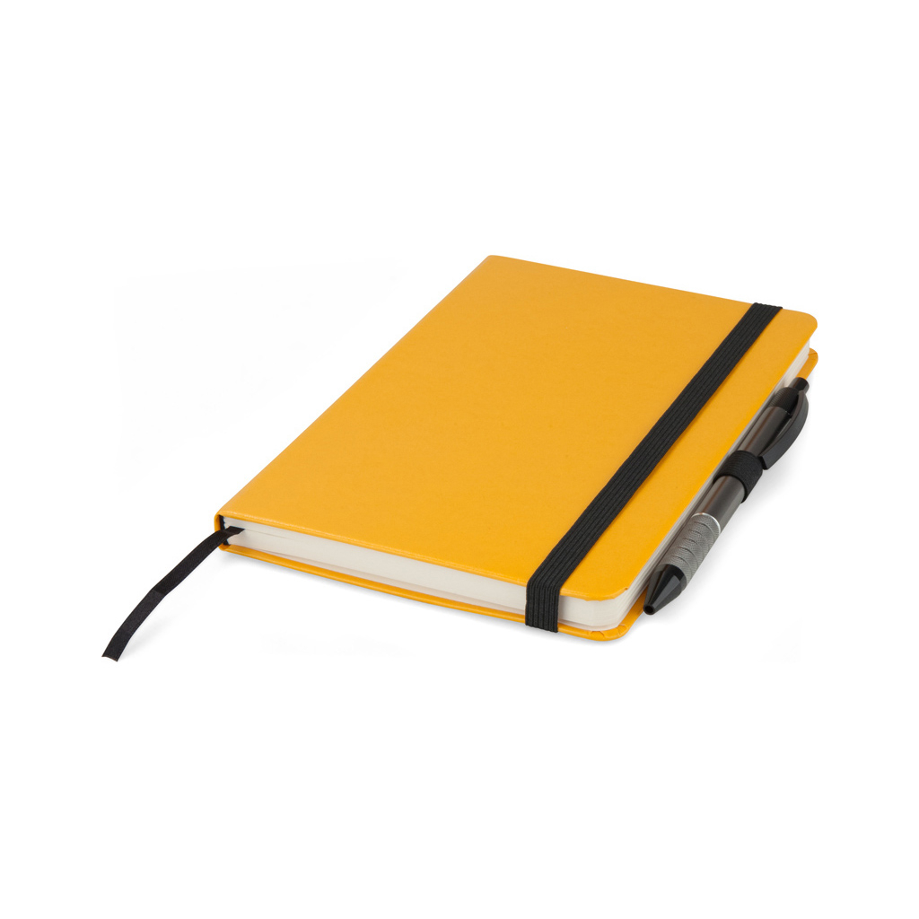 Книга записна Axent Partner 125х195 мм в точку 96 аркушів Жовта (8306-08-A) - зображення 7
