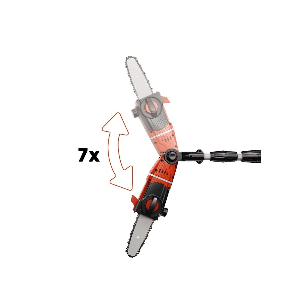 Ланцюгова пила Einhell GE-LC 18 LI T-Solo телескопическая аккумуляторная (3410810) - зображення 3