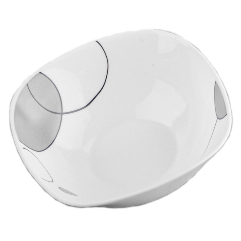 Салатник Vittora "Сірі Бульбашки" Square 16,5 см (V-165Sgb) - зображення 1