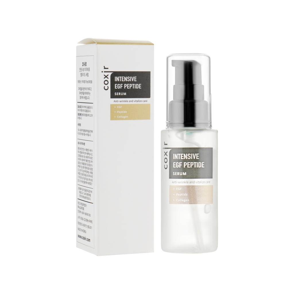 Сироватка для обличчя Coxir Intensive EGF Peptide Serum 50 мл (8809080826140) - зображення 1