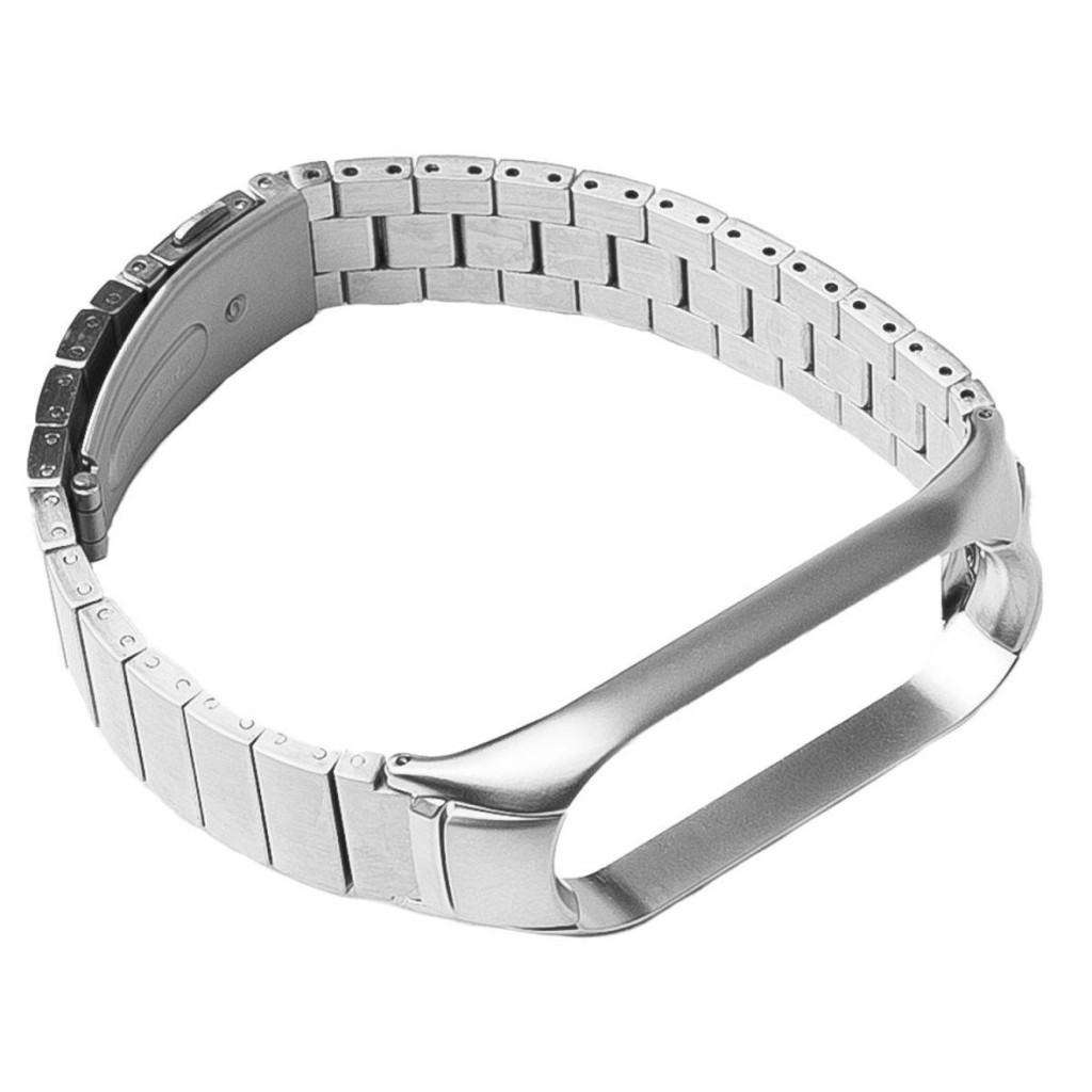 Ремінець до фітнес браслета XoKo Metal Premium Band для Xiaomi Mi band 5 Silver (XK-M5-MTSL) - зображення 4